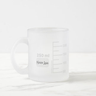 Science Lab Beaker Personnalisé Big Étiquette Mug