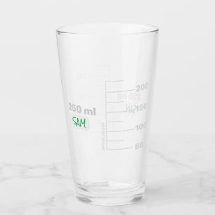 Science Lab Beaker Verre de boisson personnalisée