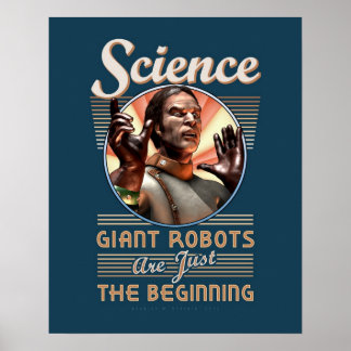 SCIENCE : Poster des robots géants (16x20")