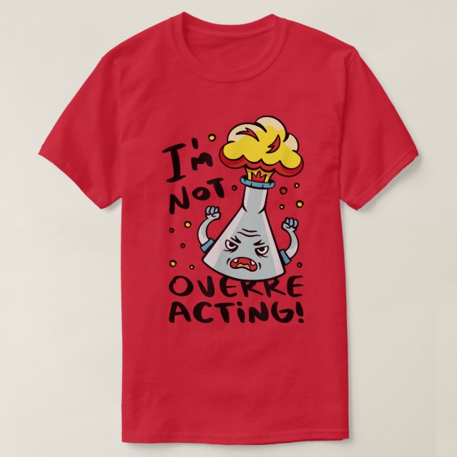 Science t-shirt sarcasme biochimiste j'aime la bio (Design devant)