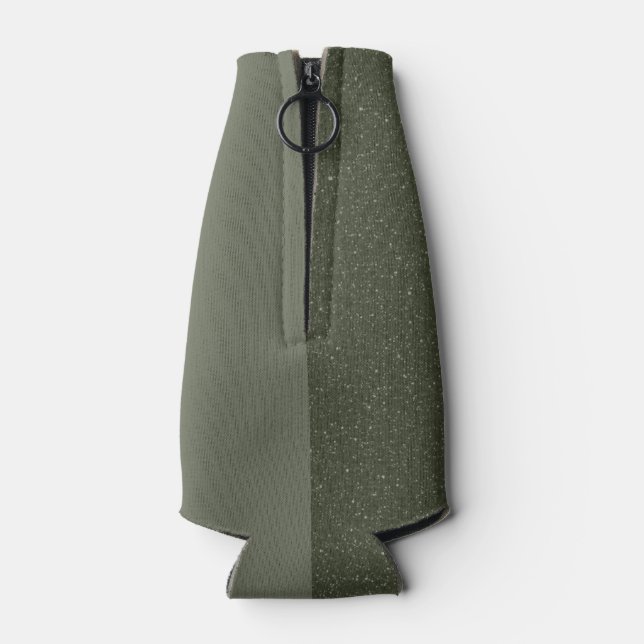Scinder Moss Green Bottle Glacière - Personnaliser (Dos)