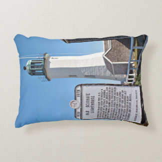 Scituate Lighthouse MA Accent Coussin
