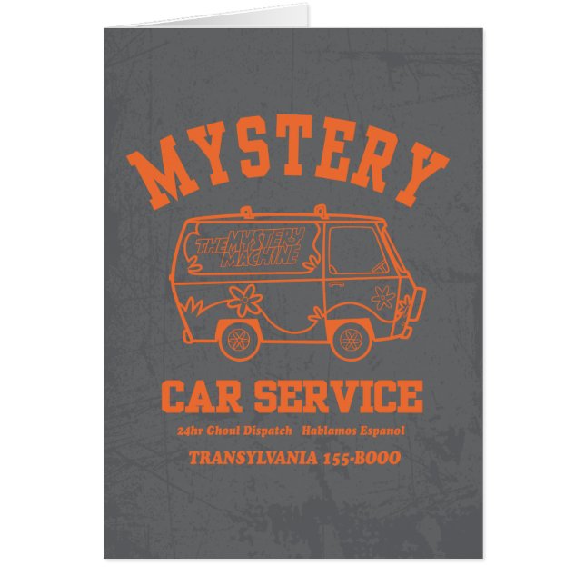 Scooby-Doo "Mystery Car Service" Graphique (Devant)