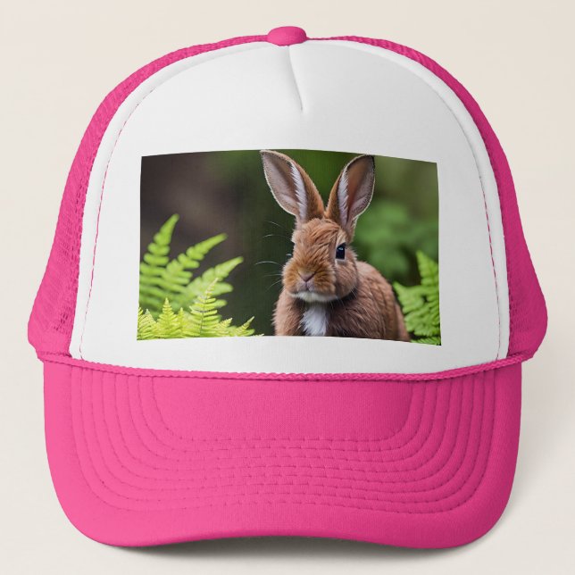 Scooby The Nwarf Bunny Rabbit, Truckers Casquette (Devant)