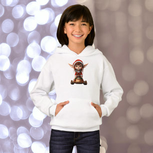 Scooter des neiges Noël Elf Sweat - shirt à capuch