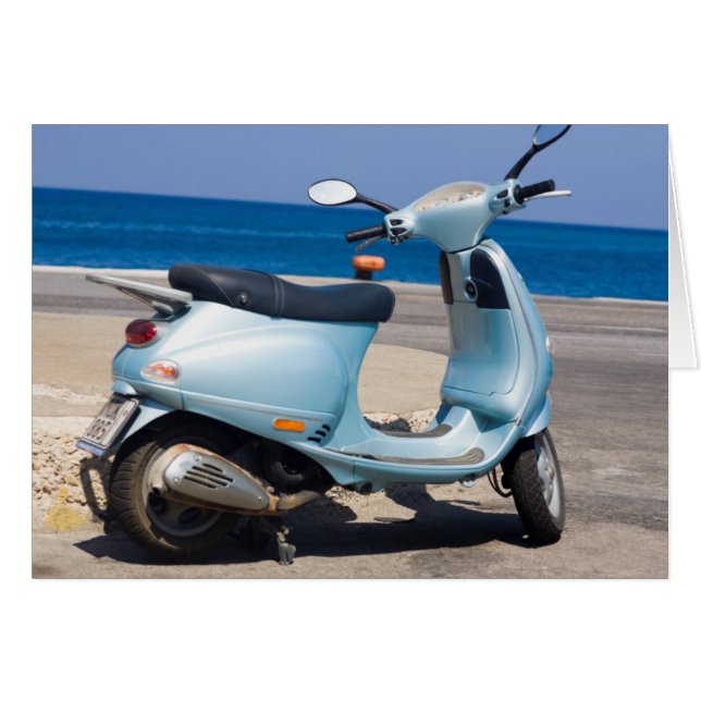 Scooter Sur La Plage | Ephèse, Turquie (Devant horizontal)