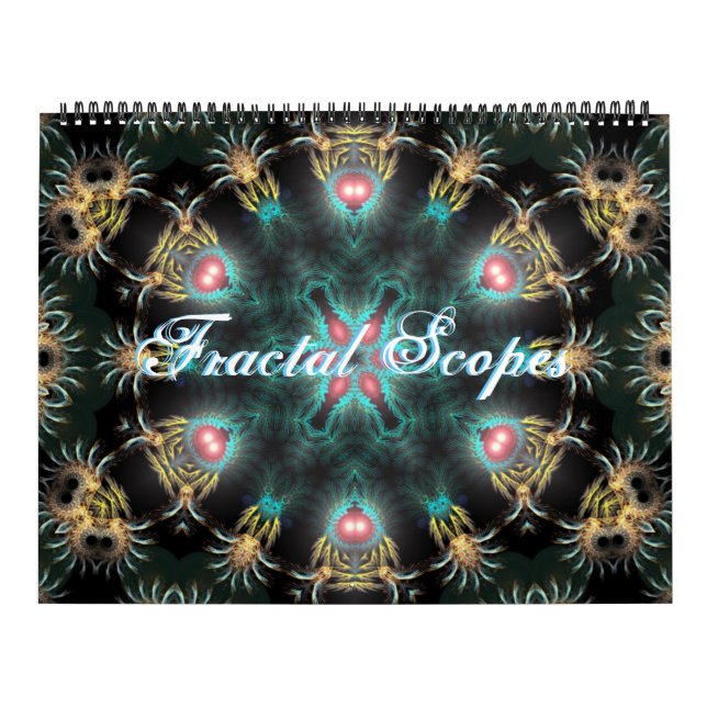 Scopesia fractale 12 Mois Mandala Calendrier (Protection)