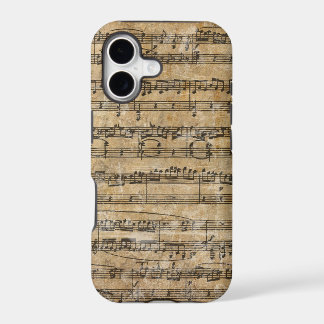 Score vintage de musique