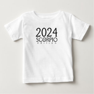 Scorpio 2024 avec le symbole T-shirt bébé