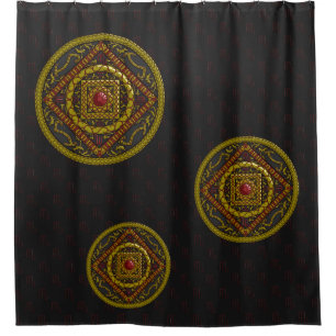 Scorpio Mandala Douche rideau