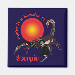 Scorpio October 24 à novembre 22 Aimant