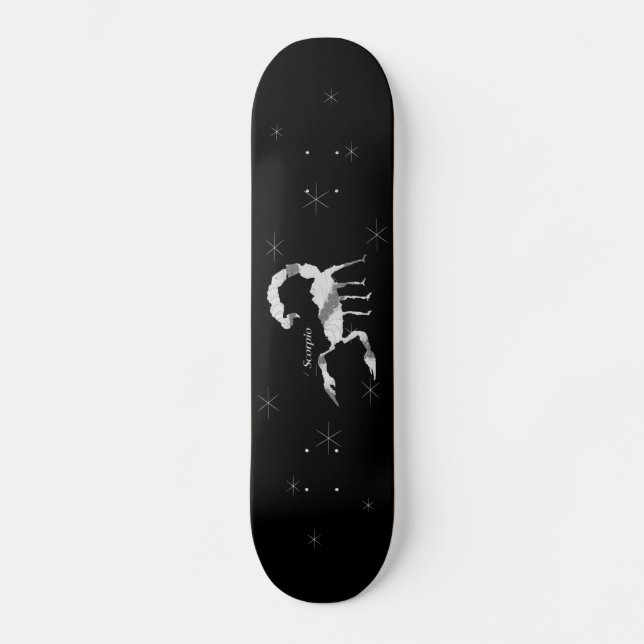 Scorpio Scorpion Zodiac Skateboard Deck (Recto)