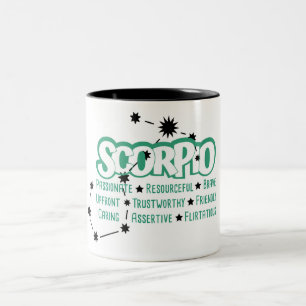 Scorpio signe Zodiac Traits Mug