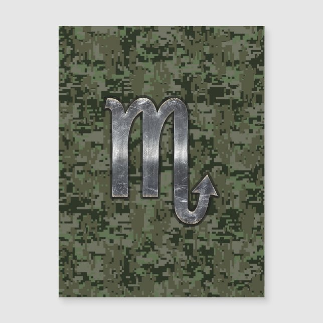 Scorpio signe Zodiaque Bois vert Camion numérique (Devant)
