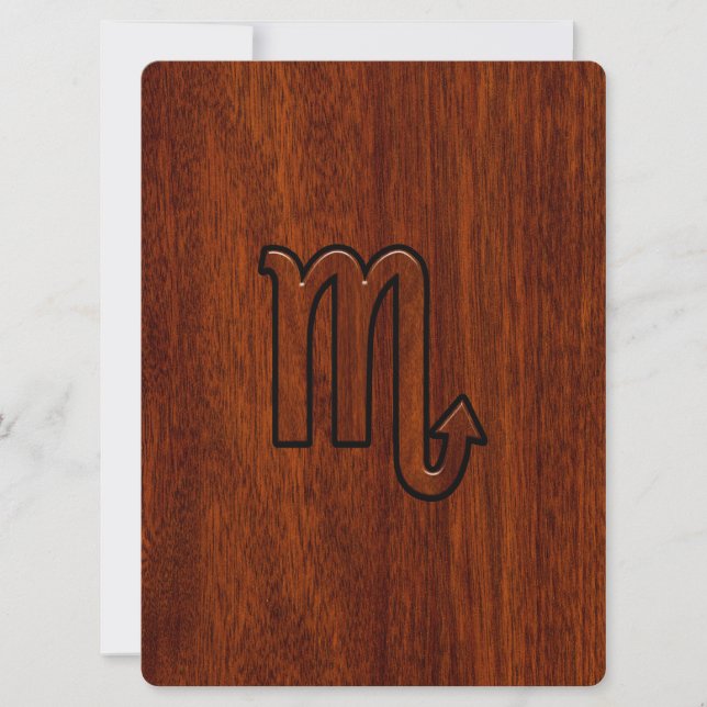 Scorpio Zodiac Connexion Style acajou (Devant)