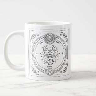 Scorpio Zodiac Custom Birthday Mug
