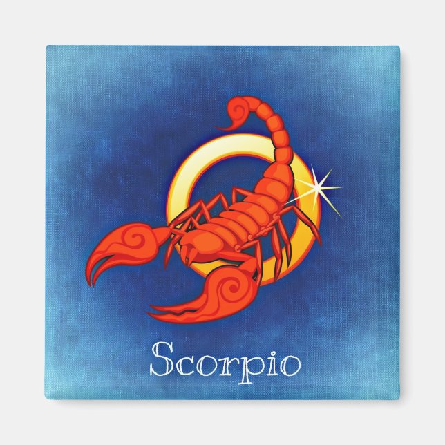 scorpio zodiac magnet (Devant)