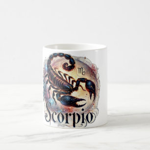 Scorpio Zodiac Mug - Conception intense et mystiqu