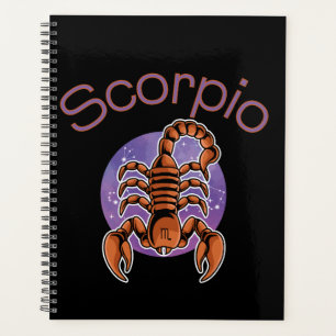 Scorpio Zodiac Sign Calendar Planner