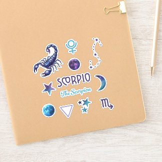 Scorpio Zodiac Sticker Collection