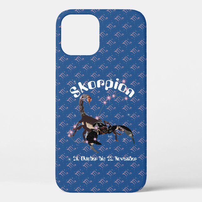 Scorpion 24 oct. - 22 nov. Coque Apple iPhone (Verso)
