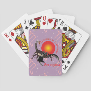 Scorpion 24 octobre au 22 novembre Jeux de cartes