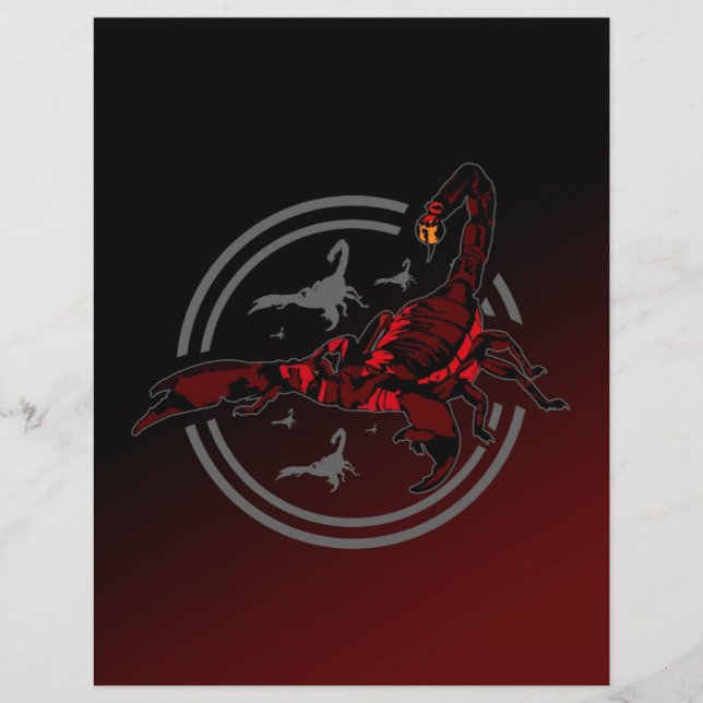 Scorpion rouge 2 (Devant)