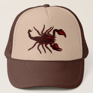 Scorpion rouge - casquette #2