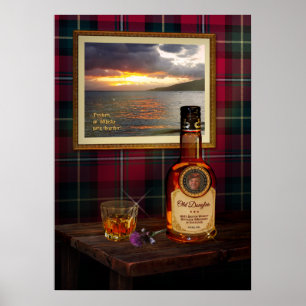 Scotch Whisky Poster avec votre texte (et photo?)