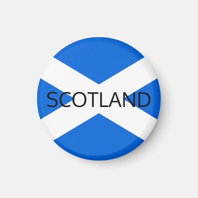Scotland Flag Scotland Magnet arc2 (Devant)