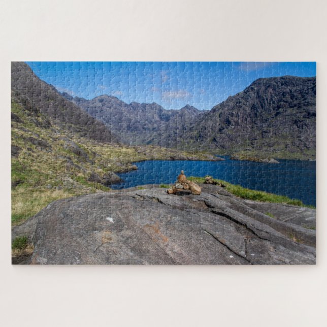 Scotland Jigsaw Puzzle - Loch Coruisk, île Skye (Horizontal)