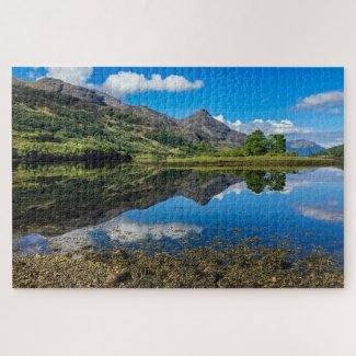 Scotland Jigsaw Puzzle – Loch Leven, Glencoe