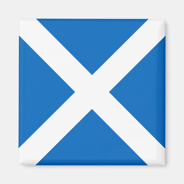 Scotland Magnet - Croix de St. Andrew (Devant)