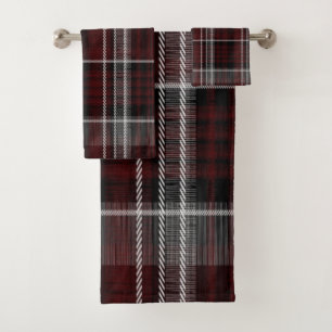 Scotland Tartan Burgundy Grey Plaid Celtic