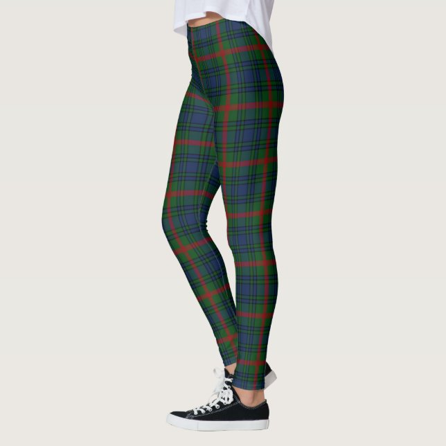 Scotstee Clan Aiton Chasse Tartan Femmes Leggings (Gauche)