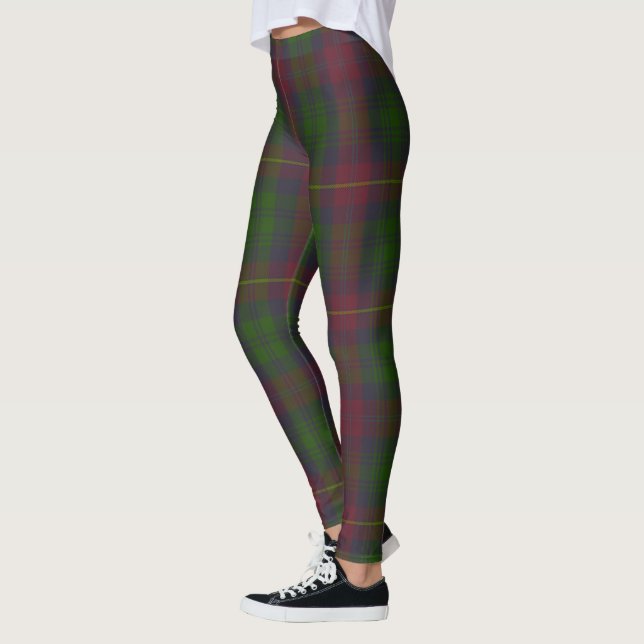 Scotstee Clan Cairns Chasse Tartan Femmes Leggings (Gauche)
