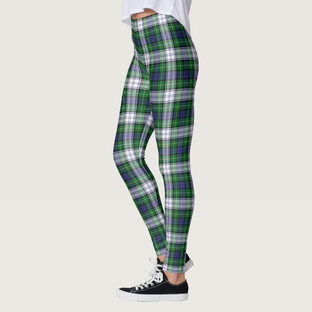 Scotstee Clan Forbes Robe Tartan Femmes Leggings (Gauche)