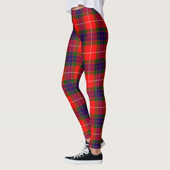 Scotstee Clan Fraser Moderne Tartan Femmes Legging (Gauche)
