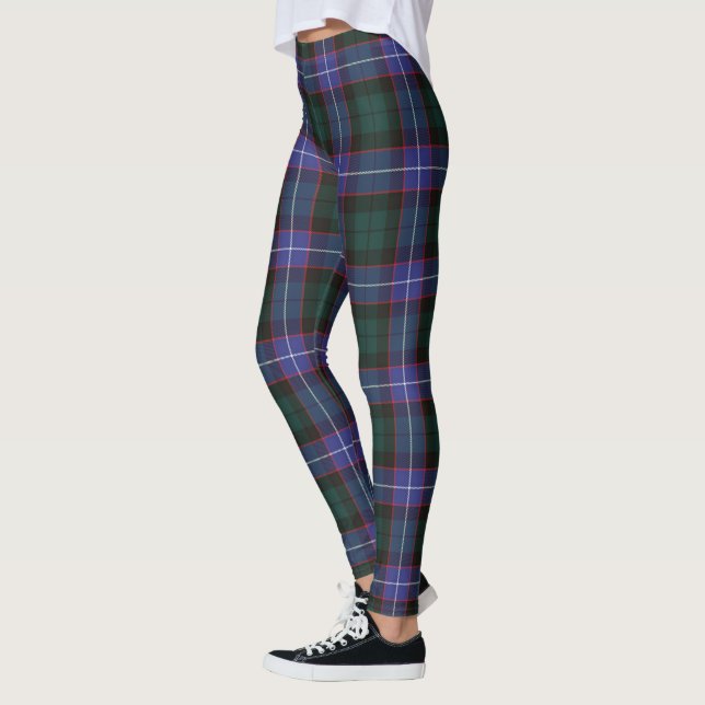 Scotstee Clan Hunter Tartan Femmes Leggings (Gauche)