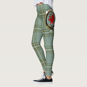 Scotstee Clan Kelly Crest Tartan Femmes Leggings