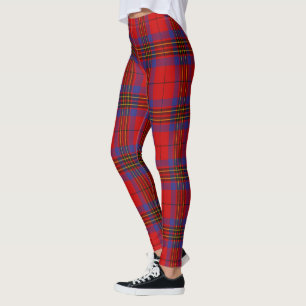 Scotstee Clan Leslie Moderne Tartan Femmes Legging