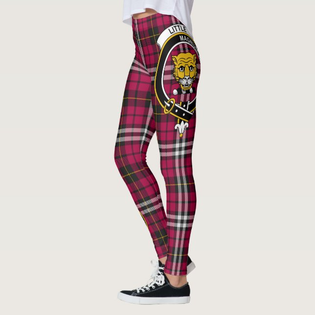 Scotstee Clan Little Crest Tartan Femmes Leggings (Gauche)