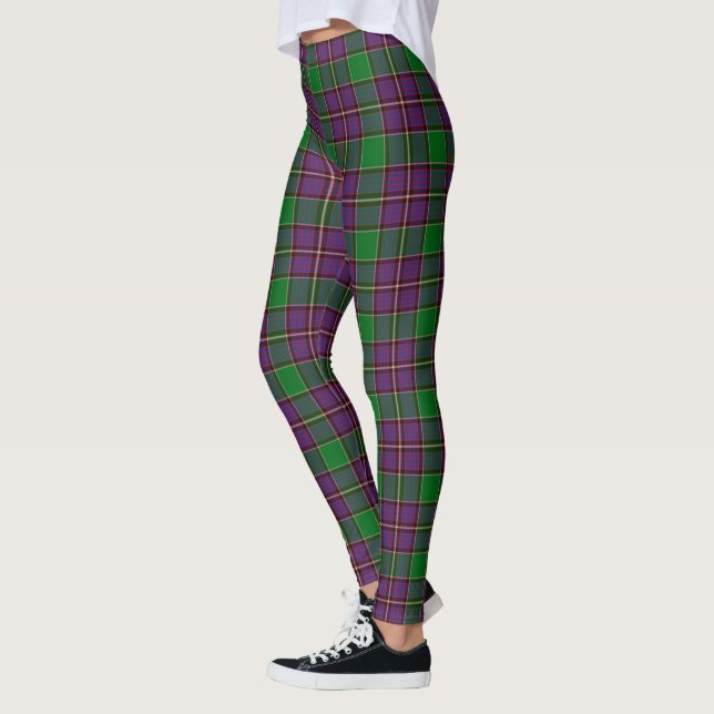 Scotstee Clan Logan Tartan Femmes Leggings (Gauche)