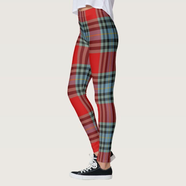 Scotstee Clan MacLeay Tartan Femmes Leggings (Gauche)