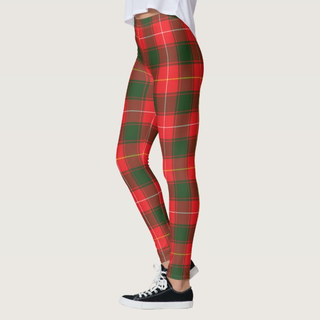 Scotstee Clan MacPhee Tartan Femmes Leggings (Gauche)