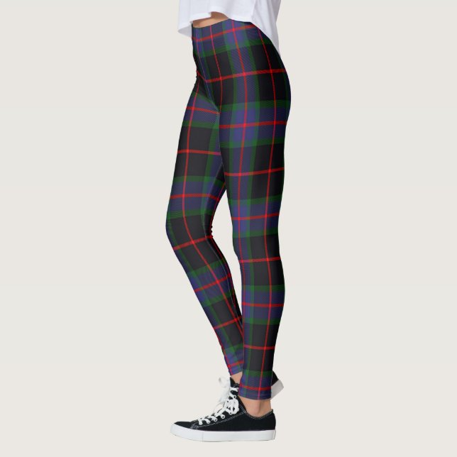 Scotstee Clan Nairn Ancient Tartan Women Leggings (Gauche)