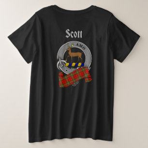 Scott Clan Badge & Tartan (dos)