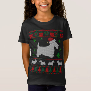 Scottie Dog Ugly Christmas Sweat cadeau pour chien