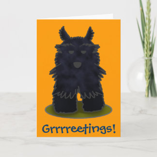 Scottie Grrreming ! Carte