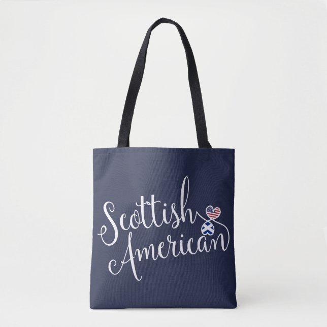 Scottish American Entwin Hearts Grocery Sac (Devant)
